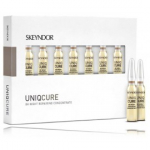 Skeyndor Uniqcure 8h Night Repairing Concentrate &ouml;ine taastav kontsentraat kahjustatud n&auml;onahale - 7 x 2 ml.