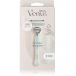 Gillette Venus Satin Care For Pubic Hair & Skin raseerija ja 1 vahetatav tera bikiinipiirkonna jaoks - 1 tk.