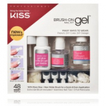 Kiss Brush-On Gel Nail professionaalne geelk&uuml;&uuml;nelaki komplekt - 1 tk.