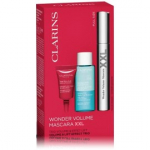 Clarins Wonder Volume Mascara XXL Set n&auml;okomplekt (ripsmetu&scaron;&scaron; 8 ml + silmameigieemaldaja 30 ml + silmakreem 3 ml) - 1 tk.