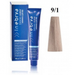 Inebrya Bionic Color professionaalne juuksev&auml;rv 100 ml. - 9/1 Very Light Blonde Ash