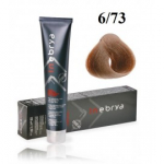 Inebrya Color professionaalsed juuksev&auml;rvid 100 ml. - 6/73 Dark Blonde Brown Golden Tobacco