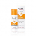 Eucerin Sun Gel-Creme Oil Control SPF 50+ p&auml;ikesekaitsekreem n&auml;ole 50 ml