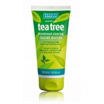 Beauty Formulas Tea Tree Blackhead Peeling Facial Scrub puhastav n&auml;okoorija - 150 ml.