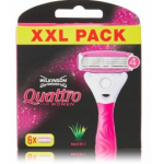 Wilkinson Sword Quattro For Women žiletiterad - 6 tk.