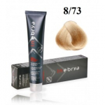 Inebrya Color professionaalsed juuksev&auml;rvid 100 ml. - 8/73 Light Blonde Brown Golden Tobacco