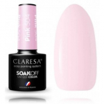 Claresa Soak Off UV / LED Color Pink kauap&uuml;siv h&uuml;briidk&uuml;&uuml;nelakk - Pink 504