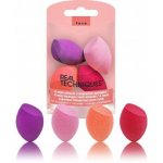 Real Techniques Miracle Complexion Mini Sponges Meigipintslite komplekt - 4 tk.