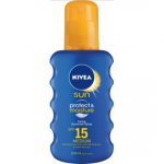 Nivea Sun Protect & Moisture niisutav p&auml;ikesekaitsesprei SPF15 200 ml