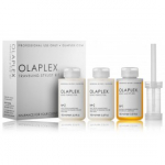Olaplex Traveling Stylist Kit juuksehoolduskomplekt (juuseseerum 100 ml. + 2 x juukseemulsioon 100 ml. + dosaator) - 1 tk.