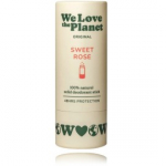 We Love The Planet Original Deodorant Stick Sweet Rose pulkdeodorant - 40 g.