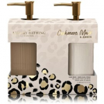 The Luxury Bathing Company Cashmere, Musk & Amber rinkinys rankoms (rankų muilas 400 ml. + rankų ir nagų kremas 400 ml.) - 1 tk.