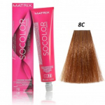 Matrix SoColor professionaalne kauap&uuml;siv juuksev&auml;rv - 8C - Light Blonde Copper