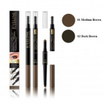 Eveline Brow Multifunction Styler 3in1 multifunktsionaalne kulmupliiats - 02 Dark Brown