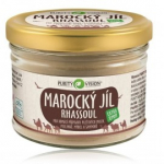 Purity Vision Bio Rhassoul Moroccan Clay Rhassoul savi n&auml;ole, kehale ja juustele - 450 g.
