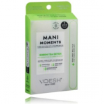 Voesh Mani Moments Double Green Tea Detox komplekt k&auml;tele ja k&uuml;&uuml;ntele (20 g koorija + 20 g mask + 14 g v&otilde;i + 1 tk k&uuml;&uuml;neviil) - 1 tk.