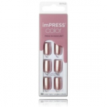 Kiss ImPRESS Color Paralyzed Pink Nails liimitavad kunstk&uuml;&uuml;ned - 30 vnt.