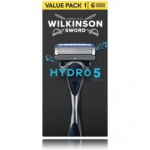Wilkinson Sword Hydro 5 Skin Protection raseerija meestele + 6 raseerimistera - 1 tk.