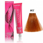 Matrix SoColor professionaalne kauap&uuml;siv juuksev&auml;rv - 8CC - Light Blonde Copper