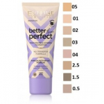 Eveline Better Than Perfect niisutav jumestuskreem - 1.5 Ivory Beige