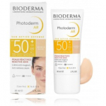 Bioderma Photoderm AR Anti-Redness Cream SPF50+ toonitud kaitsev p&auml;ikesekreem n&auml;ole - Natural