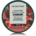 The Body Shop Strawberry Lip Butter intensiivselt toitev huulev&otilde;i kuivale nahale - 10 ml.