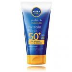 Nivea Sun Protect & Moisture Invisible Finish SPF50+ p&auml;ikesekaitsekreem - 150 ml.