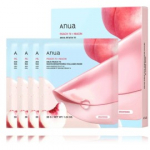 Anua Peach 70 Nacin Brightening Collagen Mask kirgastavat toimet andev h&uuml;drogeelmask kollageeniga - 4 tk.