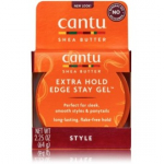 Cantu Shea Butter Firm Hold Edge Stay Gel soengugeel lokkis juustele - 64 g.