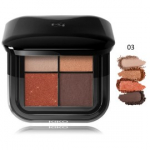 Kiko Milano Bright Quartet Eyeshadow lauv&auml;rv - 03 Burgundy Variations