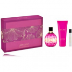Jimmy Choo Rose Passion komplekt naistele (100 ml EDP + 7,5 ml EDP + 100 ml kehakreem) - Komplekt