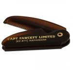 Captain Fawcett Folding Pocket Moustache Comb CF.87T kokkupandav vuntsikamm - 1 tk.