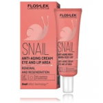 Floslek Snail Anti-Aging Cream silma- ja huulepiirkonna kreem - 30 ml.