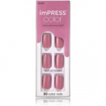 Kiss ImPRESS Color Petal Pink Nails liimitavad kunstk&uuml;&uuml;ned - 30 vnt.