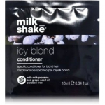 MilkShake Icy Blond Conditioner palsam heledatele juustele - 10 ml.
