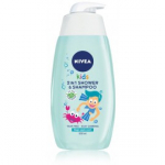 Nivea Kids 2in1 Shower & Shampoo &scaron;ampoon ja du&scaron;igeel lastele - Magic Apple 500 ml.