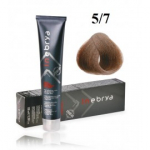 Inebrya Color professionaalsed juuksev&auml;rvid 100 ml. - 5/7 Light Chestnut Brown Tropical