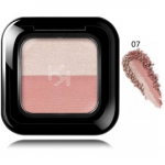Kiko Milano Bright Duo Eyeshadow lauv&auml;rv - 07 Light Rose/Rosy Peach
