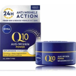 Nivea Anti-Wrinkle Power Q10 Night Cream &ouml;ine n&auml;okreem - 50 ml.