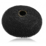 Lussoni Hair Bun Ring krunnit&auml;idis 1 tk - Black 9 cm.