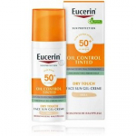 Eucerin Sun Protection Oil Control Tinted Sun Gel-Cream SPF 50+ tooniv p&auml;ikesekaitsega n&auml;okreem - Light