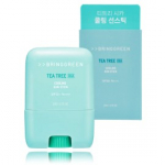 BringGreen Tea Tree Cica Cooling Sun Stick SPF50+ p&auml;ikesekaitsekreem - 20 g.