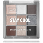 Wibo Stay Cool Eyeshadow Palette akių &scaron;e&scaron;ėlių paletė - 5 g.
