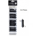 Lussoni Cold-wave lokirullid kummipaelaga lokkide tegemiseks 12 tk. - 16 x 70 mm.