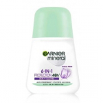 Garnier Mineral 6-in-1 Protection 48H Floral Fresh rull-antiperspirant - 50 ml.