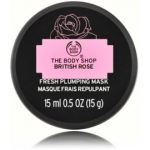 The Body Shop British Rose Fresh Plumping pinguldav n&auml;omask - 15 ml.