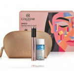 Collistar Volume Unico Mascara Set komplekt (11 ml ripsmetu&scaron;&scaron; + 35 ml kahefaasiline meigieemaldaja + kosmeetikakott) - Komplekt