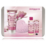 Dermacol Magnolia Flower komplekt (200 ml du&scaron;ikreem + 30 ml k&auml;tekreem + 130 g k&uuml;&uuml;nal + 100 ml keha&otilde;li) - 1 tk.