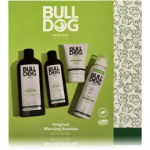 Bulldog Original Morning Routine komplekt meestele (&scaron;ampoon 300 ml + du&scaron;igeel 500 ml + kreem 100 ml + sprei deodorant 125 ml) - 1 tk.
