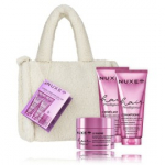 Nuxe Hair Prodigieux juuksehoolduskomplekt (200 ml &scaron;ampoon + 200 ml palsam + 200 ml palsam + kosmeetikakott) - 1 tk.